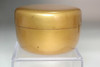 Japanese Antique Gold Lacquer KARAKO Hiranatsume Tea Caddy #5543