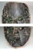 Antique Japanese Wooden Hyottoko Mask Kagura Noh Carving #5545