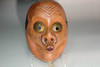 Antique Japanese Wooden Hyottoko Mask Kagura Noh Carving #5545