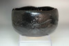 Antique Japanese KURO RAKU teabowl Attributed to Raku 12th Konyu #5551