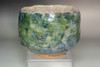 Deguchi Onisaburo (1871-1948) Vintage YOWAN Raku teabowl #5556