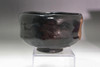 Attributed to Raku 10th Tannyu (1795-1854) KURO RAKU pottery tea bowl #5557