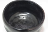 Attributed to Raku 10th Tannyu (1795-1854) KURO RAKU pottery tea bowl #5557