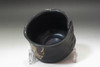 Japanese Black Raku Tea Bowl Hannya Mask Attributed to Ogata Kenzan #5560
