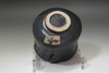 Japanese Black Raku Tea Bowl Hannya Mask Attributed to Ogata Kenzan #5560