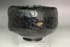 Attributed to Raku 11th Keinyu (1817-1902) KURO RAKU teabowl #5565