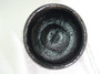 Chojiro style Kuro Raku Bowl "KAZAORI" by Yoshimura Rakunyu #5569