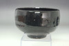 Attributed to Raku 9th Ryonyu (1756-1834) Kuro-raku teabowl #5571