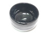 Attributed to Raku 9th Ryonyu (1756-1834) Kuro-raku teabowl #5571