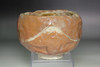 Antique Japanese Mt. Fuji Raku Matcha Tea Bowl #5573