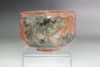 Japanese Aka Raku Teabowl Small Size Attributed to Raku 7th Chonyu Tea Ceremony Chawan with Wooden Box #5603