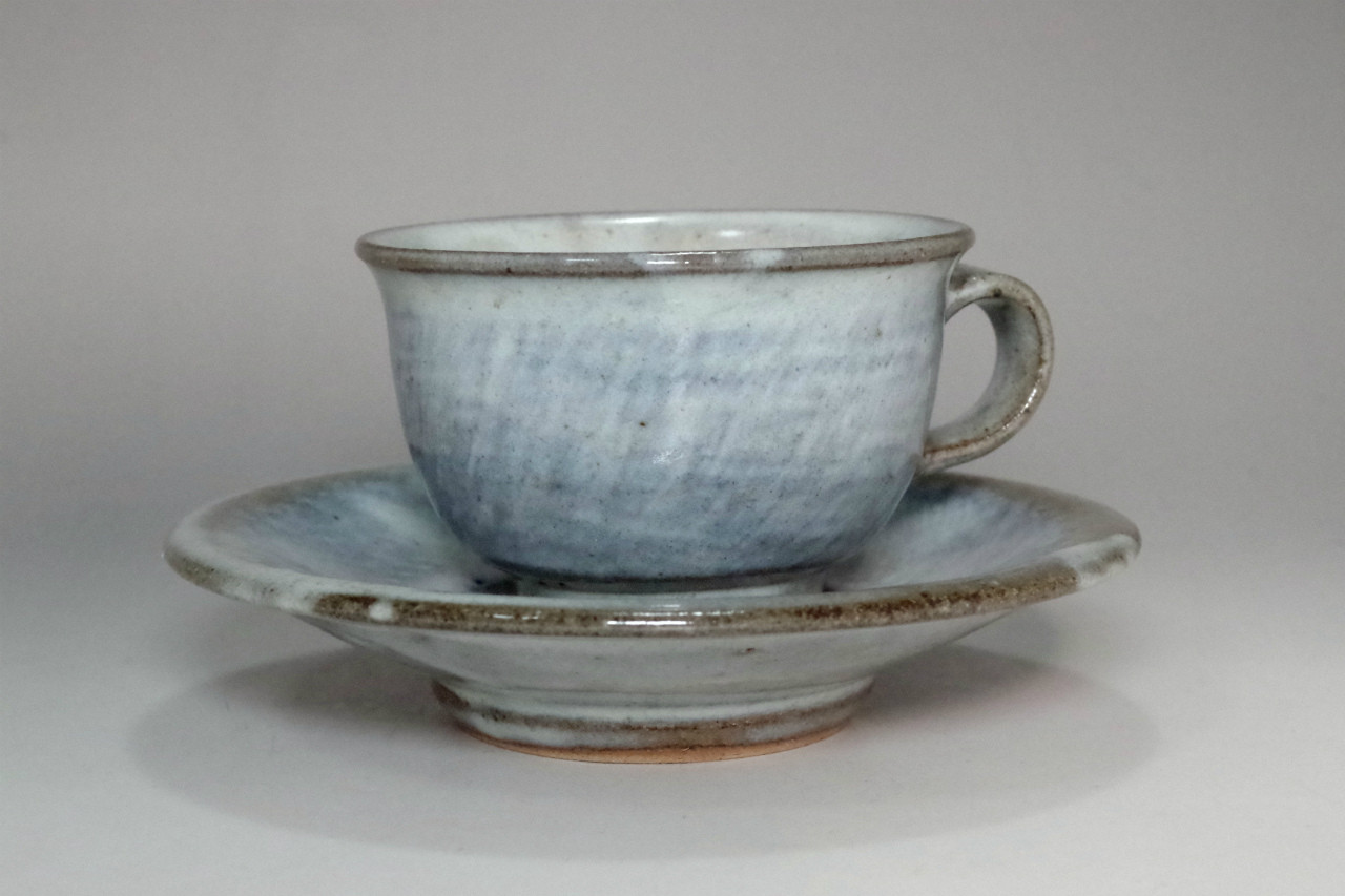 Shimaoka Tatsuzo mashiko pottery coffee cup #3134 - Antique