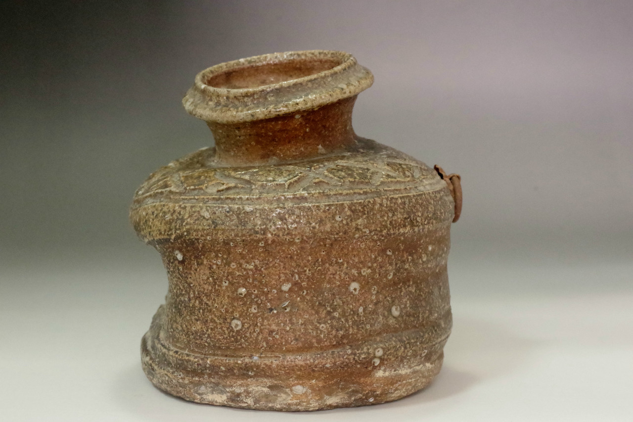 信楽焼 Shigaraki ware 花瓶 花入 Vase 井村侊生 N06 信楽焼 Shigaraki