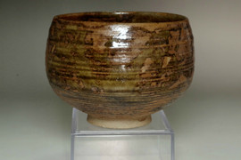 Aoki Mokubei (1767-1833) Antique pottery teabowl #4411 - Antique