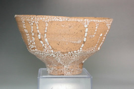 Ido chawan - Antique Korean pottery tea bowl #4971
