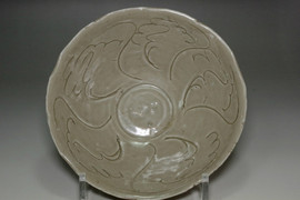 12C-13C TONG'AN Kiln Celadon Bowl with Impressed Floral Patterns #5152