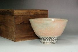 18C Korean Ido Tea Bowl with Kiln Effects #276