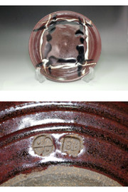 Attributed to Bernard Leach (1887-1979) Vintage Mashiko ware plate #5445