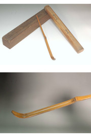 Bunshaku Soshu (1658-1708) Japanese Antique Bamboo CHASHAKU Tea Scoop #5550