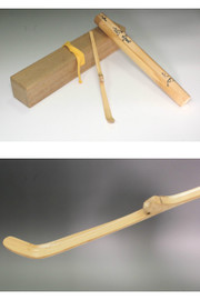 OmoteSenke school 11th Rokuroku-sai (1837-1910) Chashaku Bamboo tea scoop #5567