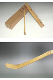 Tada Sogiku (1690-1758) Antique Japanese bamboo CHASHAKU tea scoop #5570