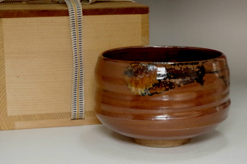 sale: Kato Shuntai (1802-1877) Antique pottery tea bowl