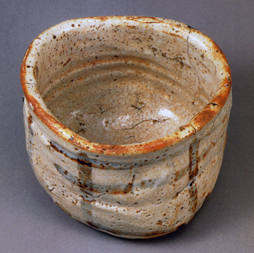 Japan's National Treasure: Shino-Chawan UNOHANAGAKI - Antique shop