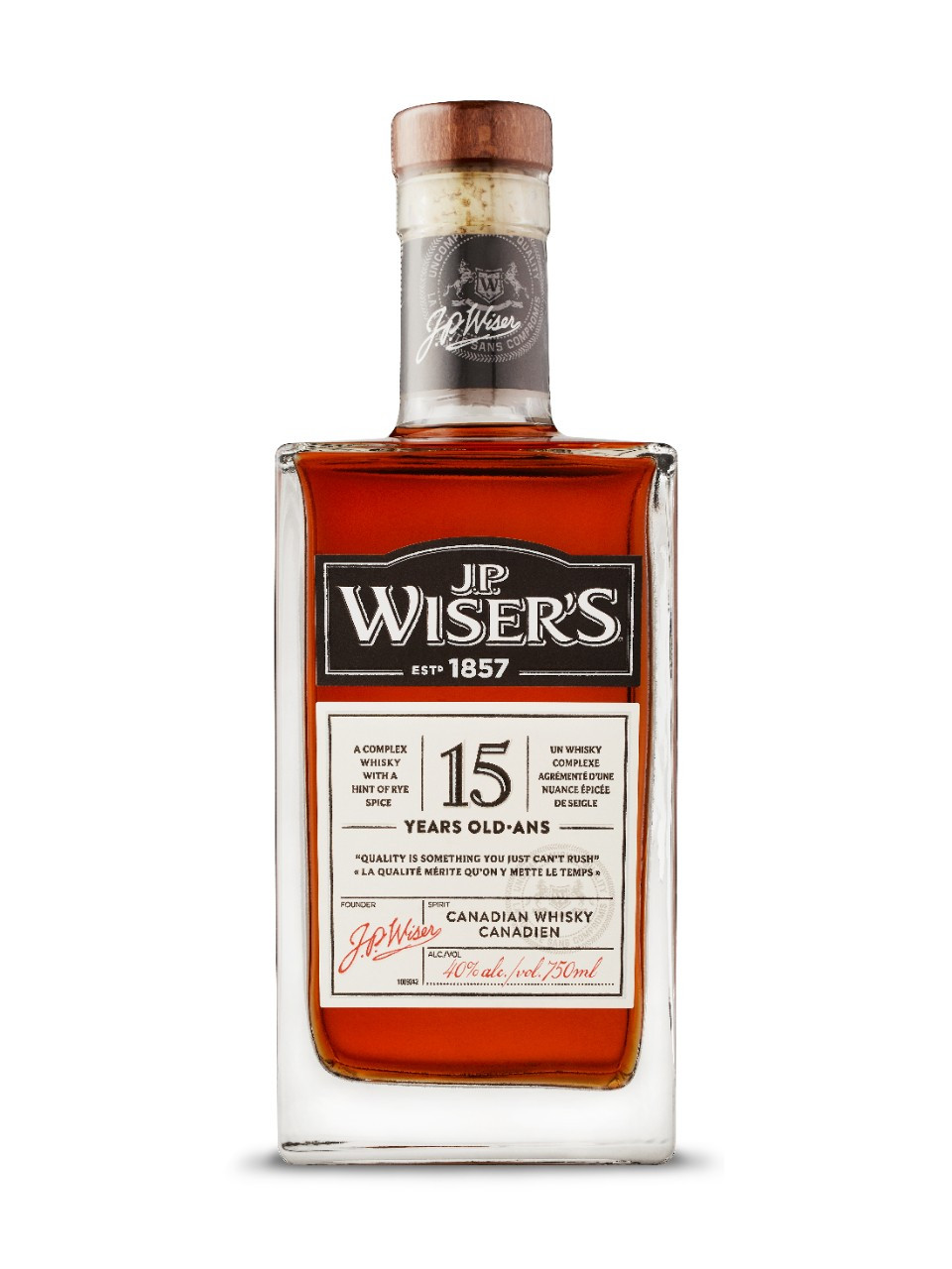 ウイスキー Shanty Whisky  15 Years 750ml JP WISERS 15 YO CANADIAN WHISKY 750 ML - Keg n Cork Liquor Company