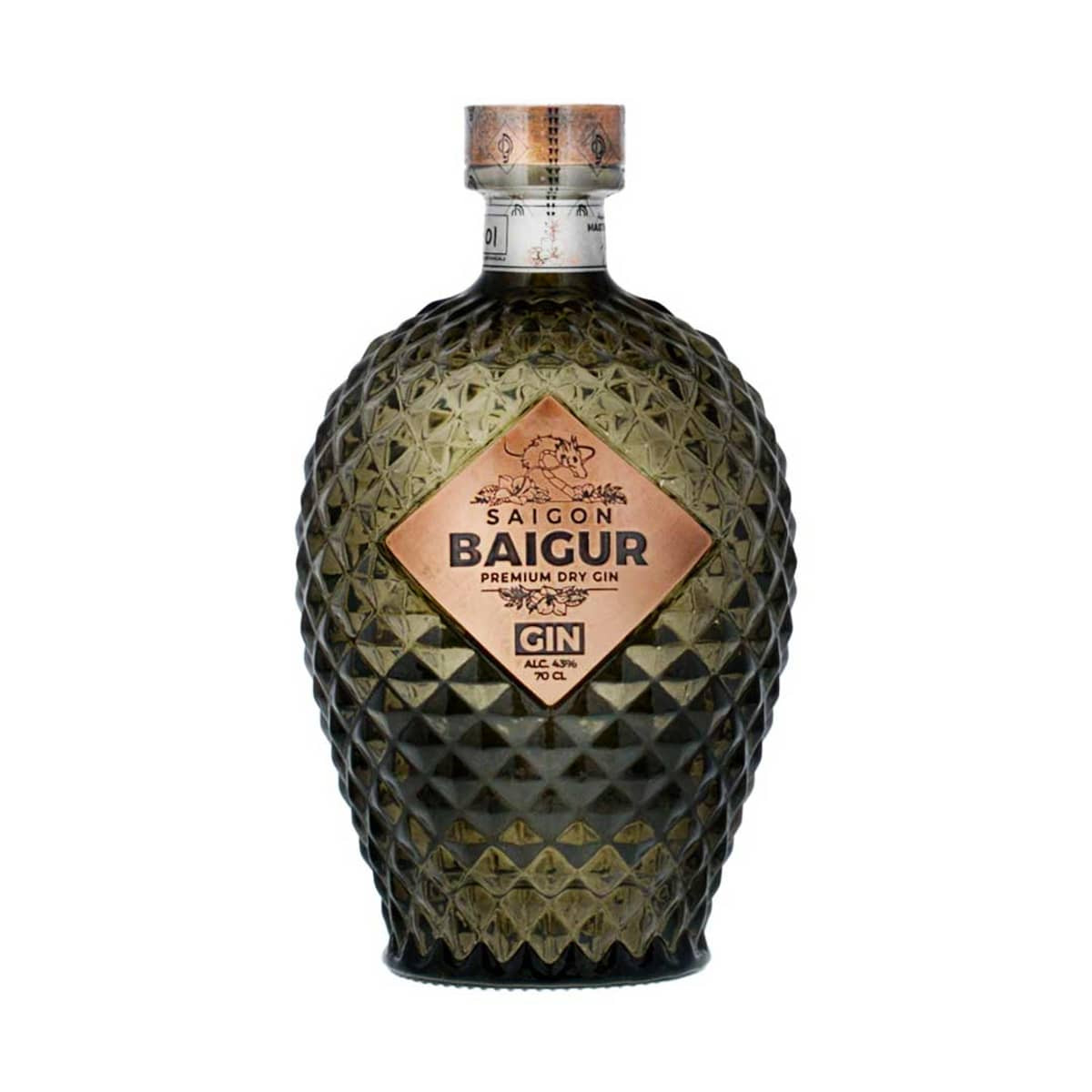 SAIGON BAIGUR DRY GIN 700 ML - Keg n Cork Liquor Company Ltd.