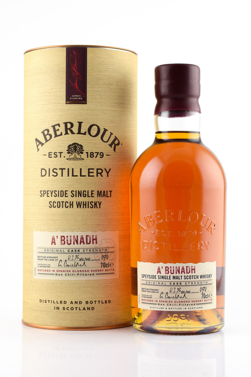 ABERLOUR A'BUNADH SCOTCH 750 ML - Keg n Cork Liquor Company Ltd.