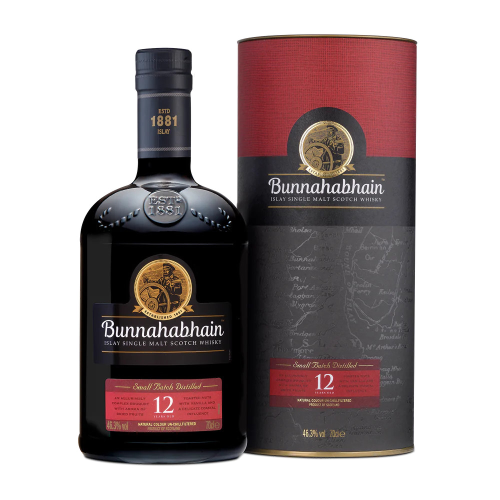 Bunnahabhain 正規品 12年 6本セット BUNNAHABHAIN 12 YO SINGLE MALT 750 ML - Keg n Cork Liquor Company Ltd.