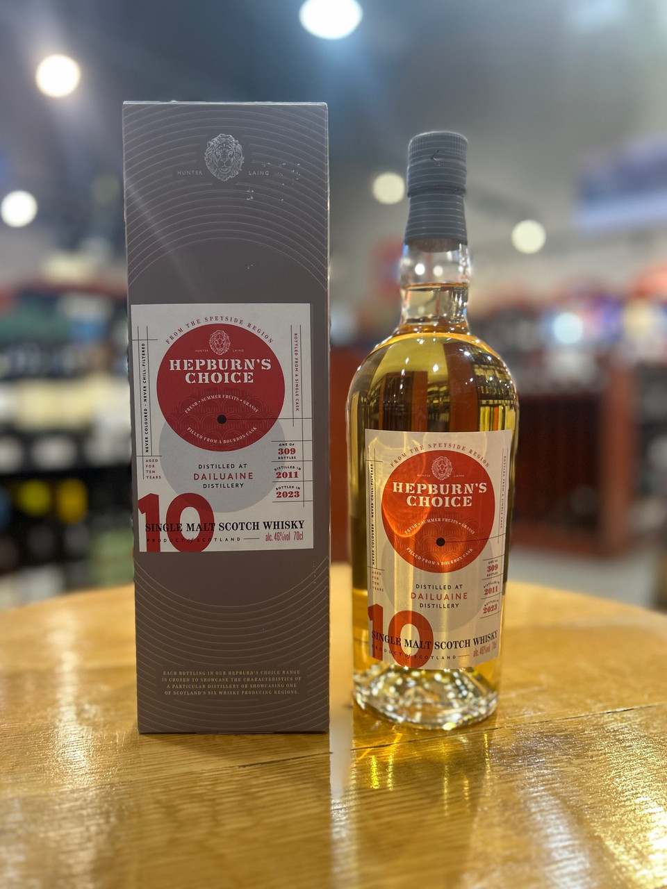 HEPBURN'S CHOICE DAILUAINE 13 YO 700 ML - Keg n Cork Liquor