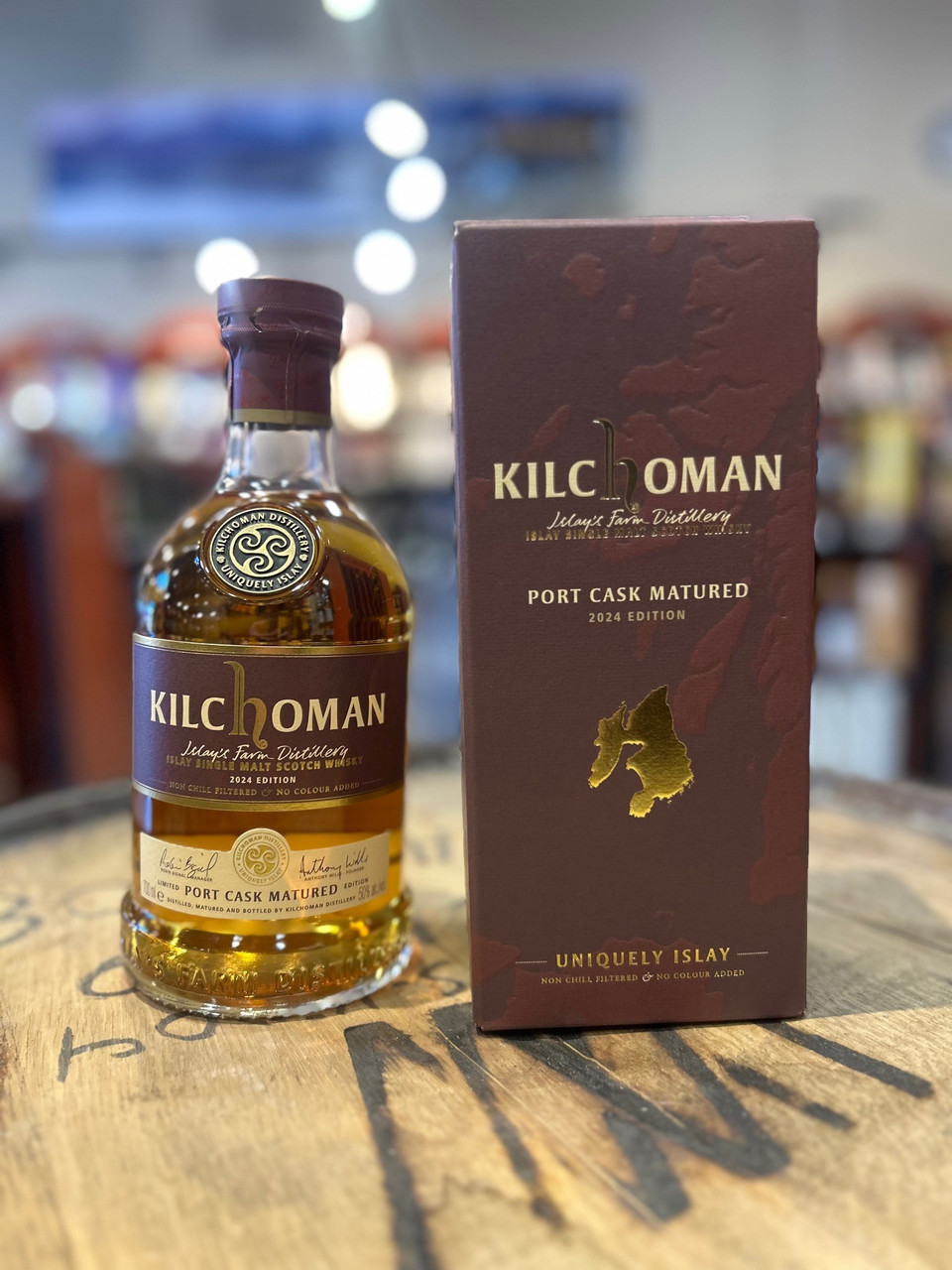 KILCHOMAN PORT CASK MATURED 700 ML - Keg n Cork Liquor Company Ltd.