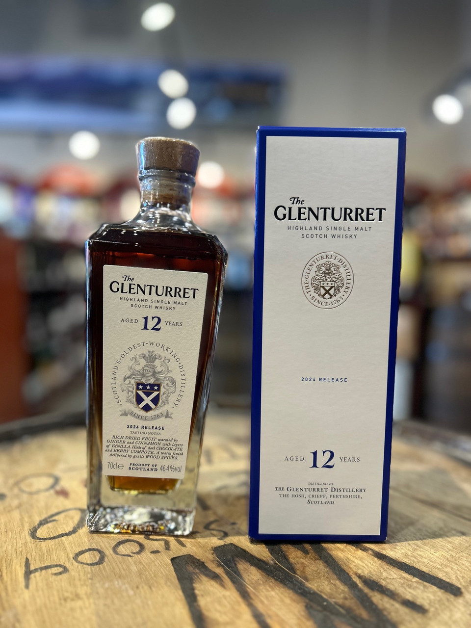 GLENTURRET 12 YO HIGHLAND 700 ML - Keg n Cork Liquor Company Ltd.