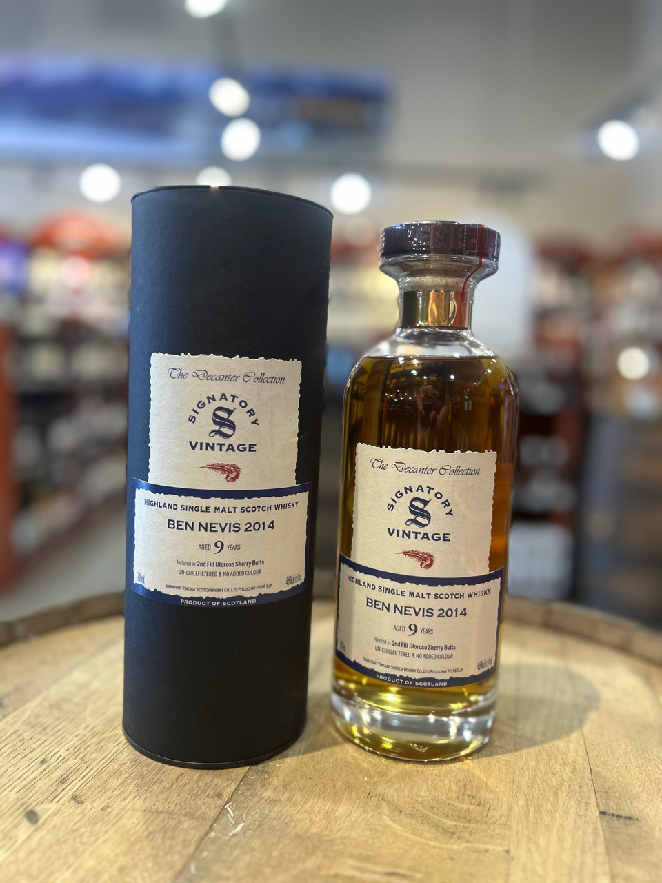 SIGNATORY BEN NEVIS 2014 9 YO 46% 700 ML - Keg n Cork Liquor