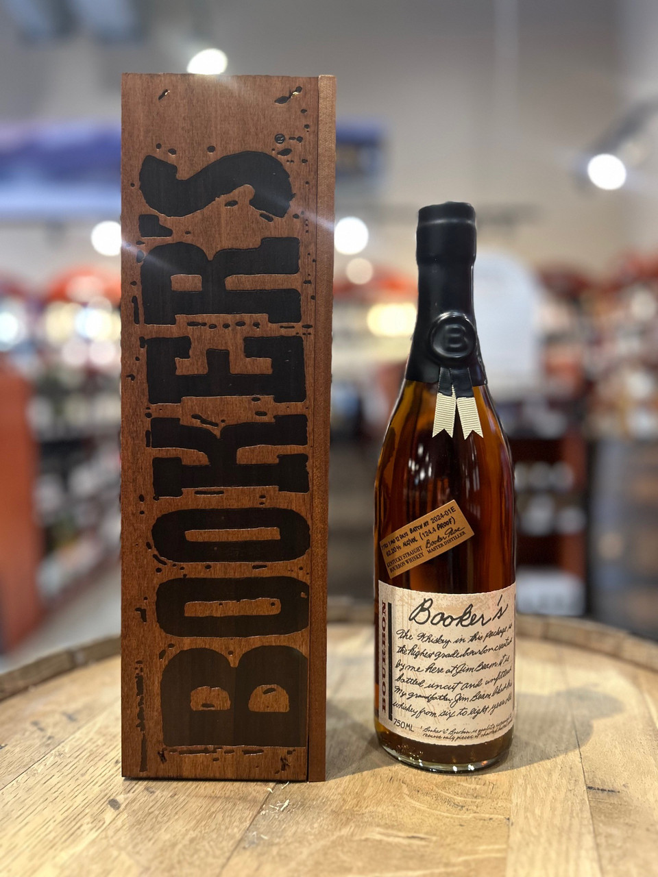 BOOKER'S SMALL BATCH BOURBON 750 ML - Keg n Cork Liquor Company Ltd.