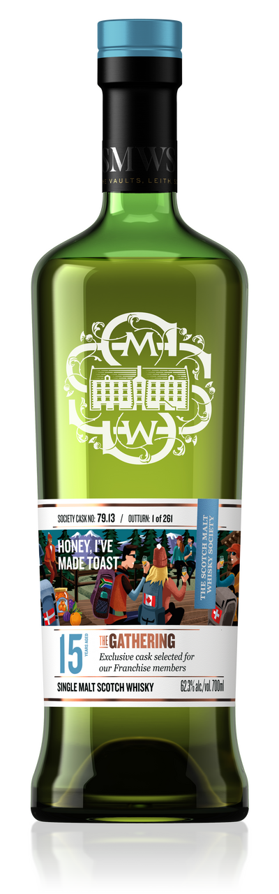 SMWS 79.13 HONEY I'VE MADE TOAST 700 ML - Keg n Cork Liquor