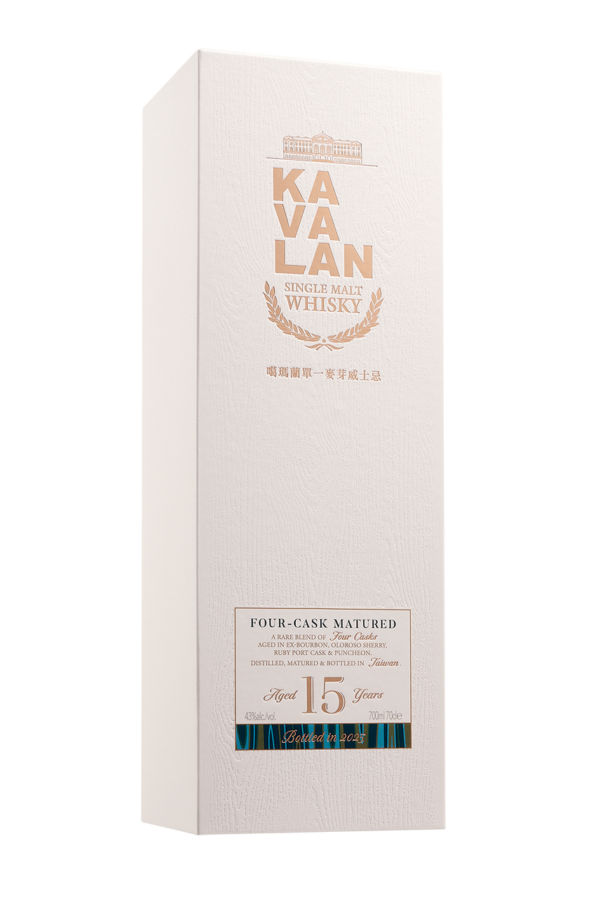 KAVALAN FOUR CASK MATURED 15年（箱・バッグ付き） Kavalan Releases 15-Year Single Malt Whiskey - Fred Minnick