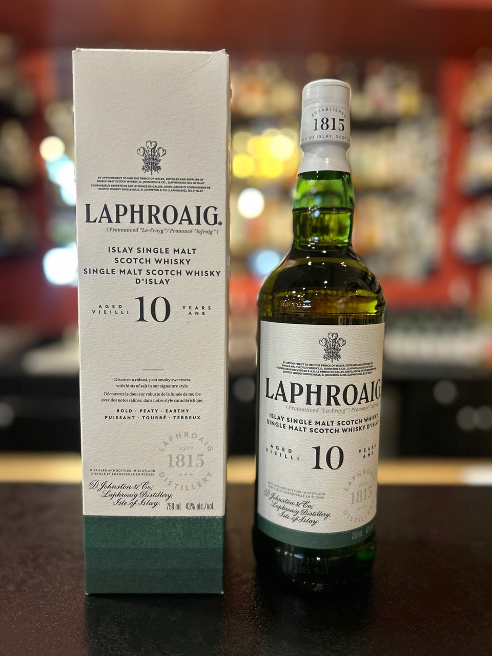 LAPHROAIG 10 YO 750 ML - Keg n Cork Liquor Company Ltd.