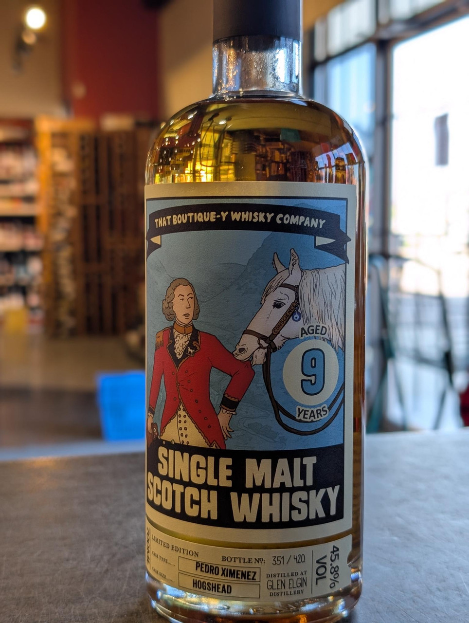 THAT BOUTIQUE-Y WHISKY CO GLEN ELGIN 9 YO 700 ML - Keg n Cork