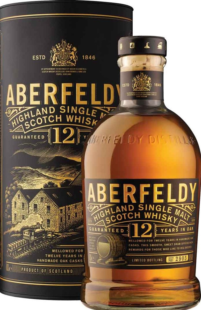 ABERFELDY 12年 ウイスキー 750ml ABERFELDY 12 YO 750 ML - Keg n Cork Liquor Company Ltd.