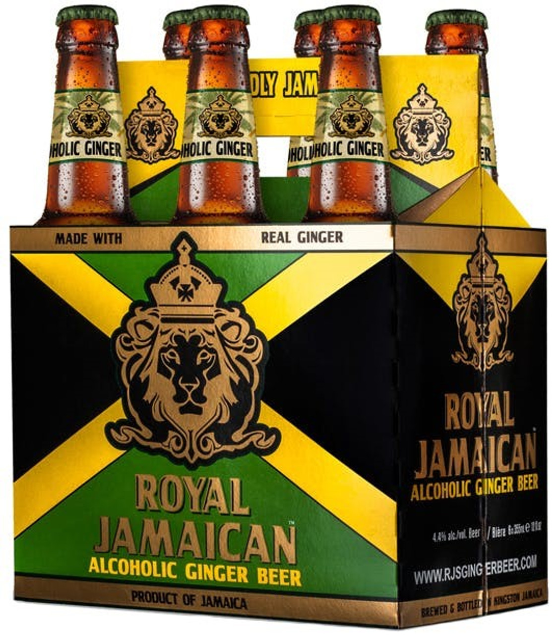 ROYAL JAMAICAN GINGER BEER 6 PK BTL