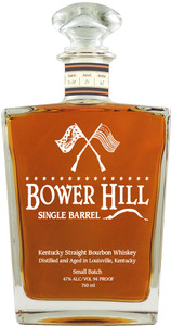 BOWER HILL SINGLE BARREL BOURBON 750 ML BOWER HILL SINGLE BARREL BOURBON 750 ML