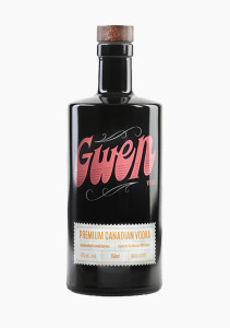 GWEN PREMIUM CANADIAN VODKA 750 ML GWEN PREMIUM CANADIAN VODKA 750 ML