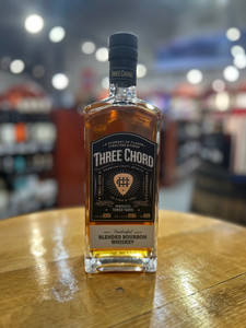 THREE CHORD BLENDED BOURBON 750 ML THREE CHORD BLENDED BOURBON 750 ML