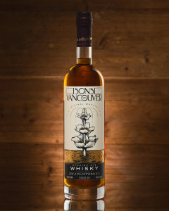 SONS OF VANCOUVER WHEATED RYE WHISKY 750 ML