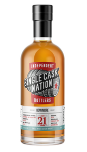 SINGLE CASK NATION BOWMORE 21 YO 700 ML