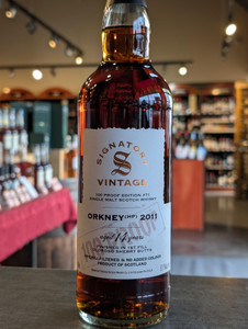 ORKNEY (HP) 2011 SIGNATORY 14 YO 100 PROOF #71 700 ML