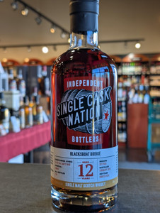 SINGLE CASK NATION BLACKSBOAT BRIDGE 12 YO 700 ML - Keg n Cork