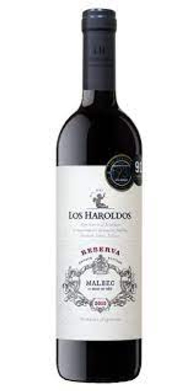 LOS HAROLDOS RESERVA MALBEC 750 ML